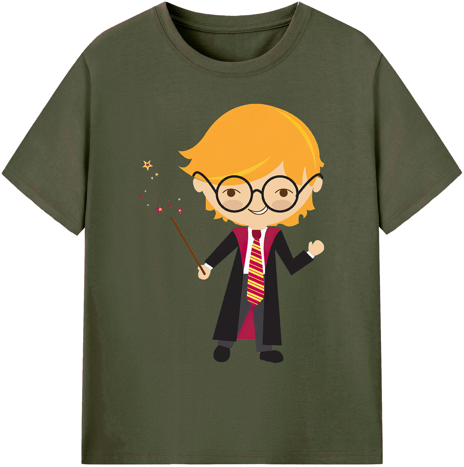 （画像用） Harry Potter ハリー・ポッターシリーズ 綿100％ メンズ半袖Tシャツ｜肌触りやわらか＆通気性